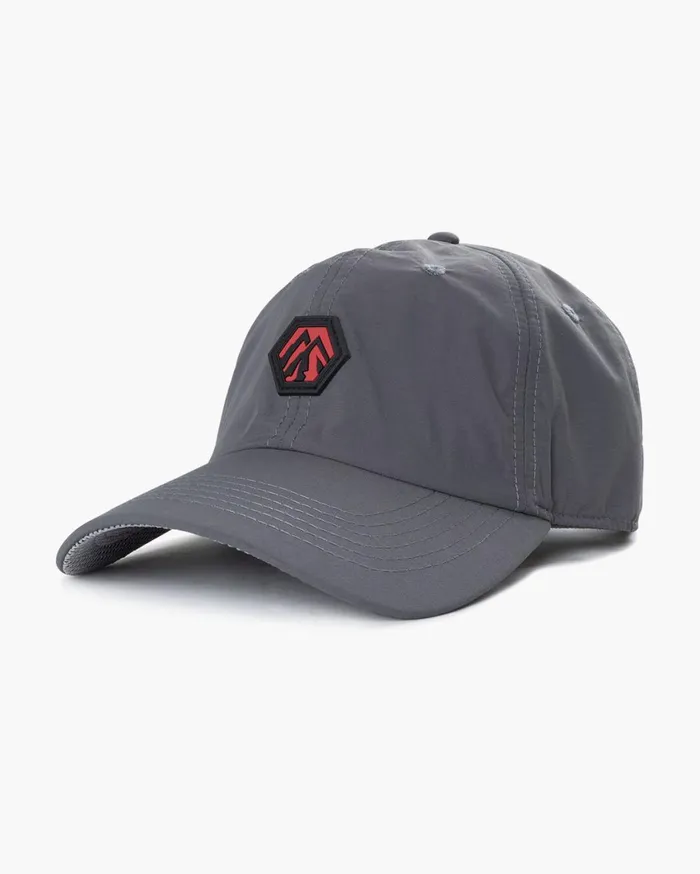 Accessories Cruyff Caps Montserrat Hex Peak Tech Cap Grey