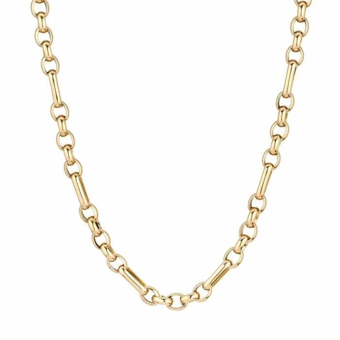 Adina Reyter Italian Chains and Sets Mixed Rolo Cable Chain Necklace 8211 Necklaces Adina Reyter Italian Chains and Sets Mixed Rolo Cable Chain Necklace 8211 Necklaces