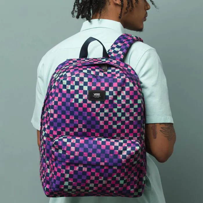 Backpacks and Bags MenWomen Vans Old Skool Checkerboard Backpack Tie Dye Check