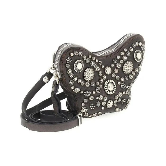 Belt Bags Women Campomaggi Diamante Grey