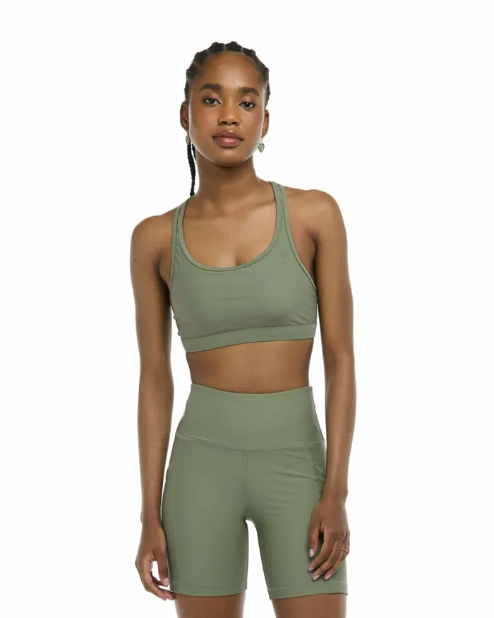 Body Glove Gym To Swim Smoothies Equalizer CrossOver Sports Bra 8211 Cactus 8211 Women Body Glove Gym To Swim Smoothies Equalizer CrossOver Sports Bra 8211 Cactus 8211 Women