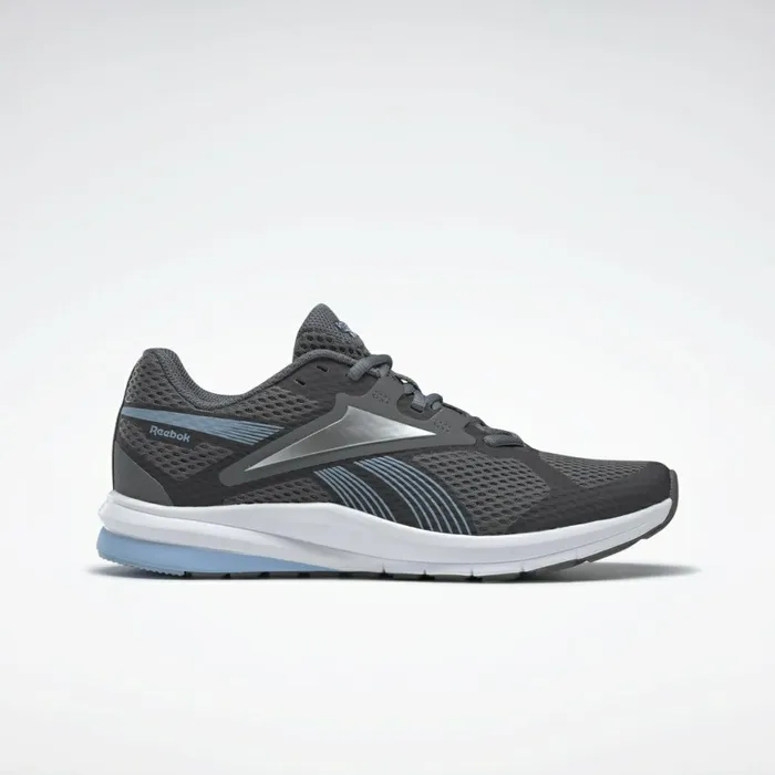 Comfortable Shoes Womens Reebok Endless Road 2 Running Shoes Cold Grey 6 Fluid Blue Silver Met