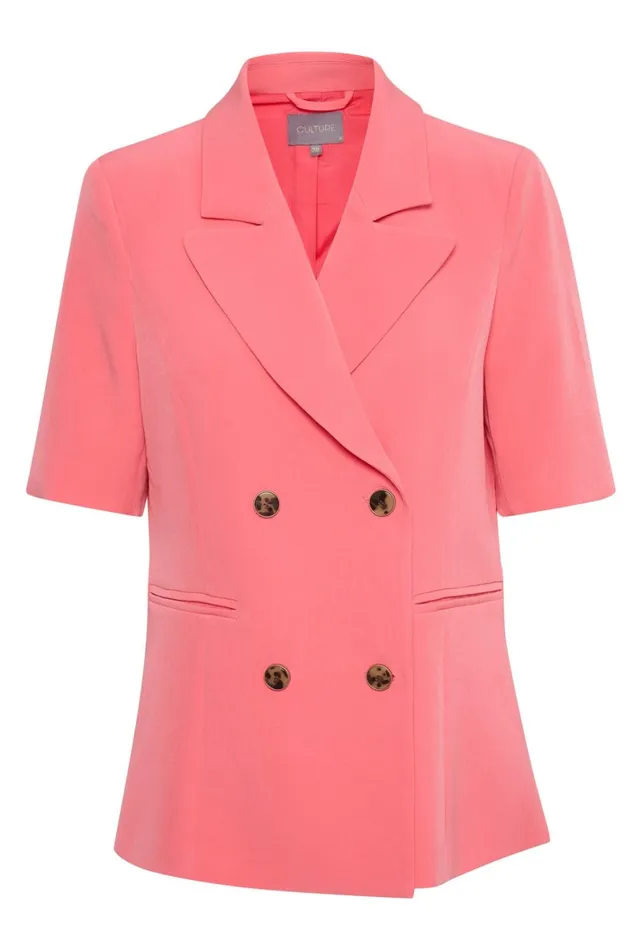 CULTURE Blazers and Waistcoats CUcenette Blazer Sun Kissed Coral 8211 Women