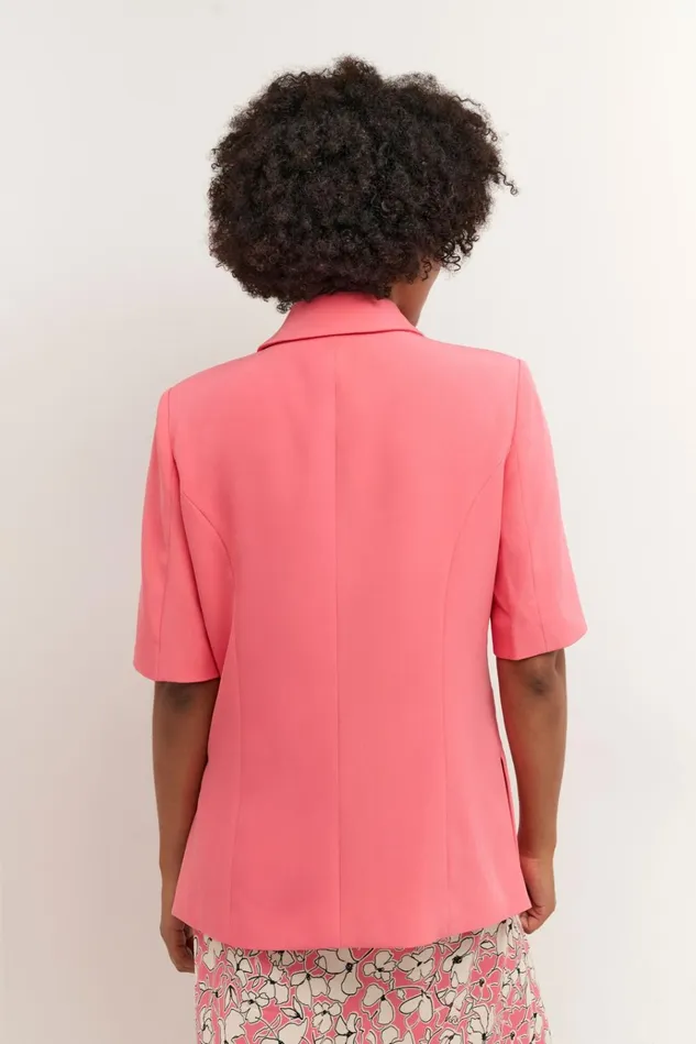CULTURE Blazers and Waistcoats CUcenette Blazer Sun Kissed Coral 8211 Women