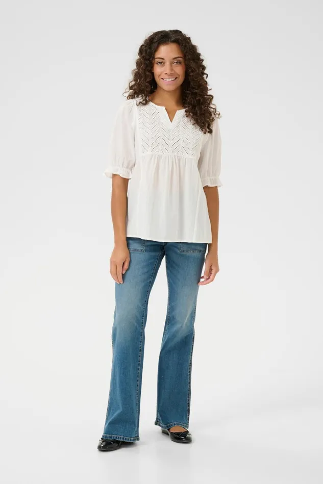 CULTURE Blouses CUmuxi Blouse Spring Gardenia 8211 Women