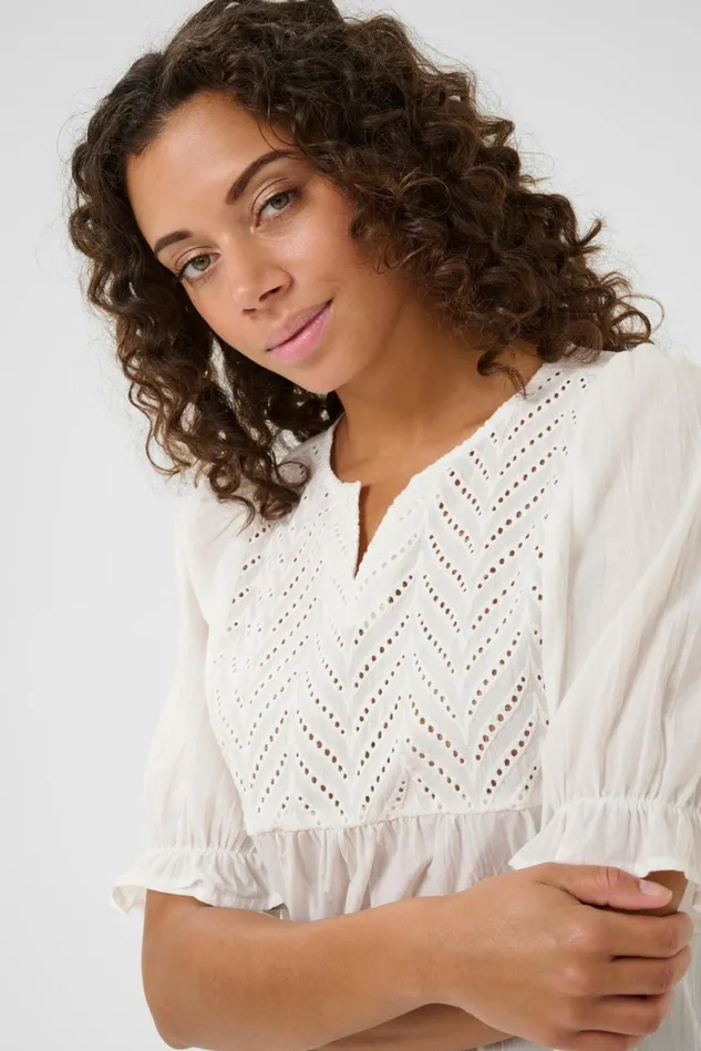 CULTURE Blouses CUmuxi Blouse Spring Gardenia 8211 Women