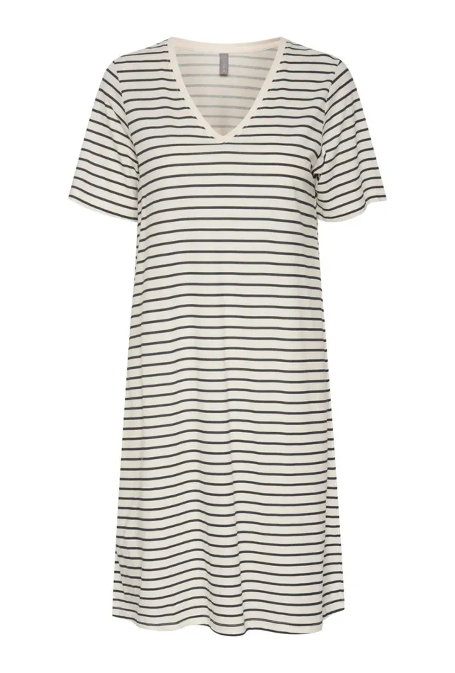 CULTURE Dresses CUdeia Dress Whitesalute Stripe 8211 Women