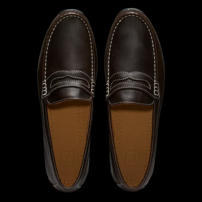 FootJoy OffCourse Men Club Casuals Penny Loafer Chestnut FootJoy OffCourse Men Club Casuals Penny Loafer Chestnut