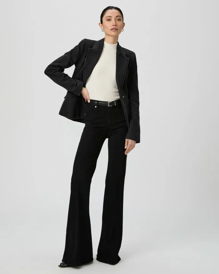 Jackets and Coats Women PAIGE Carmen Blazer 8211 Evening Onyx Jackets and Coats Women PAIGE Carmen Blazer 8211 Evening Onyx