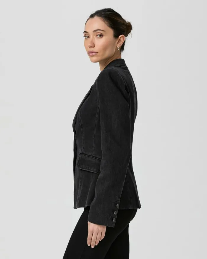 Jackets and Coats Women PAIGE Carmen Blazer 8211 Evening Onyx Jackets and Coats Women PAIGE Carmen Blazer 8211 Evening Onyx