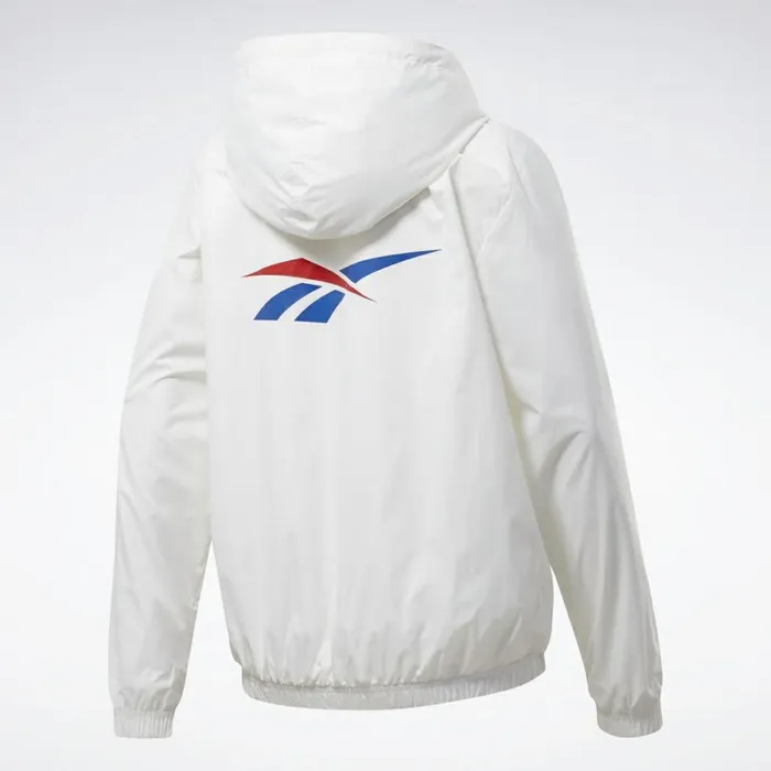 Jackets Womens Reebok Classics Vector Windbreaker White