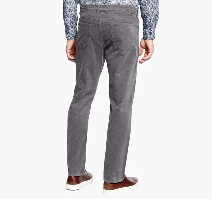 JohnstonandMurphy Pants and Jeans Corduroy Pants Charcoal 8211 Men
