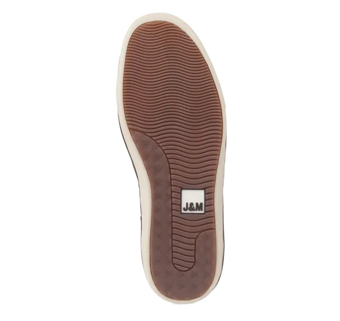JohnstonandMurphy SlipOns and Loafers Mcguffey Woven SlipOn Black Full Grain Leather 8211 Men