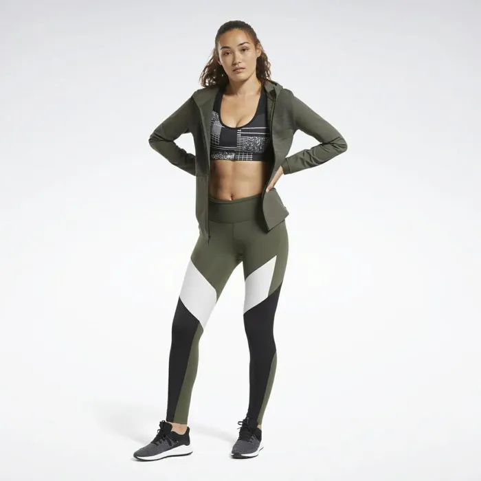 Leggings and Tights Womens Reebok Lux 2 Leggings Poplar Green