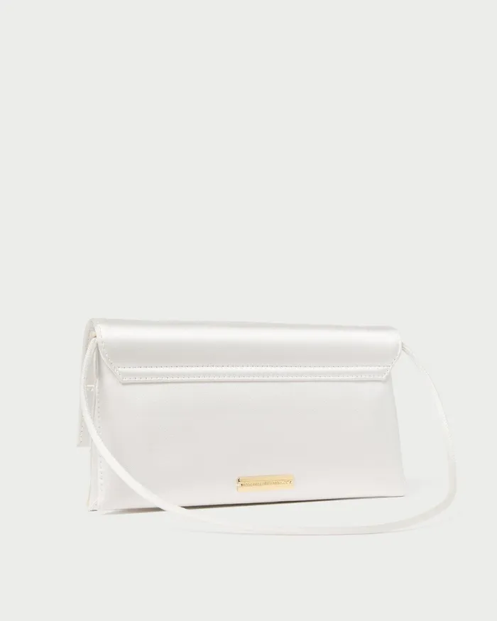 Loeffler Randall Charlee Cream Satin Shoulder Bag I Shoulder Bags I Handbags Women Shoulder Bags Loeffler Randall Charlee Cream Satin Shoulder Bag I Shoulder Bags I Handbags Women Shoulder Bags
