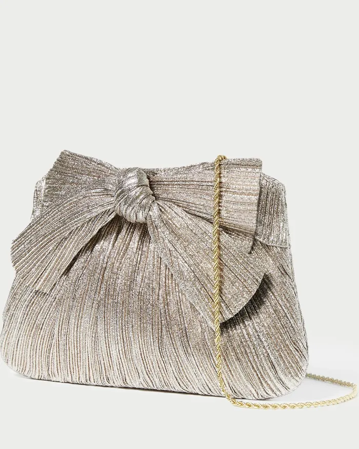 Loeffler Randall Rayne Champagne Bow Clutch L Clutches L Handbags Women Clutches Loeffler Randall Rayne Champagne Bow Clutch L Clutches L Handbags Women Clutches