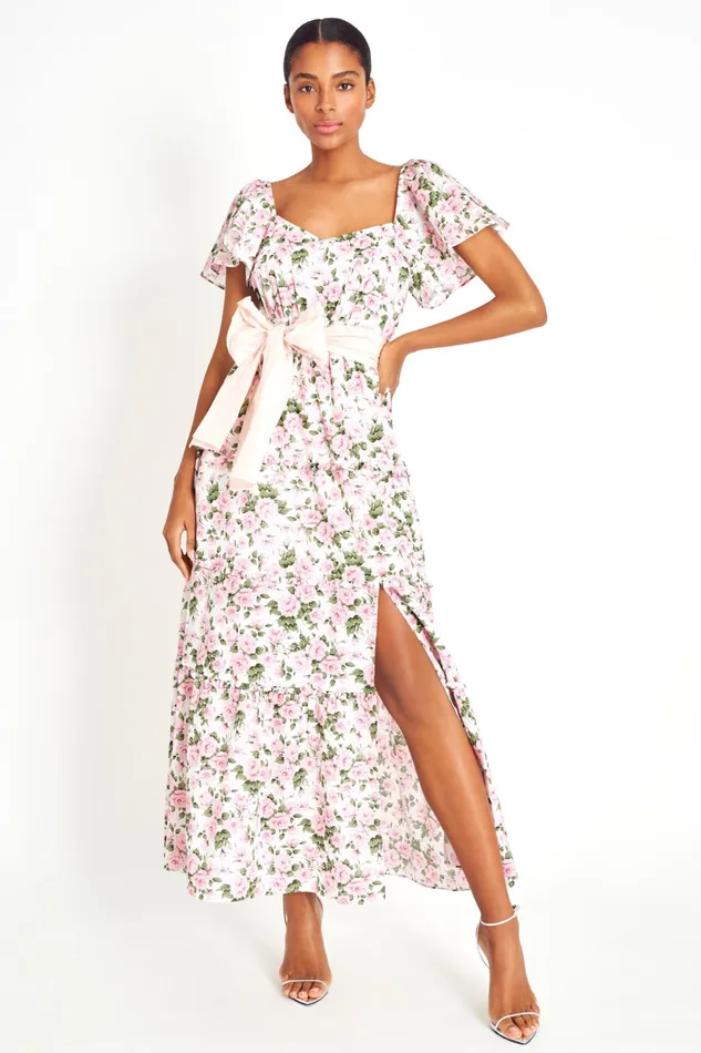 LoveShackFancy Dresses Womens LoveShackFancy X Liberty Charo Dress FRENCH BLUSH