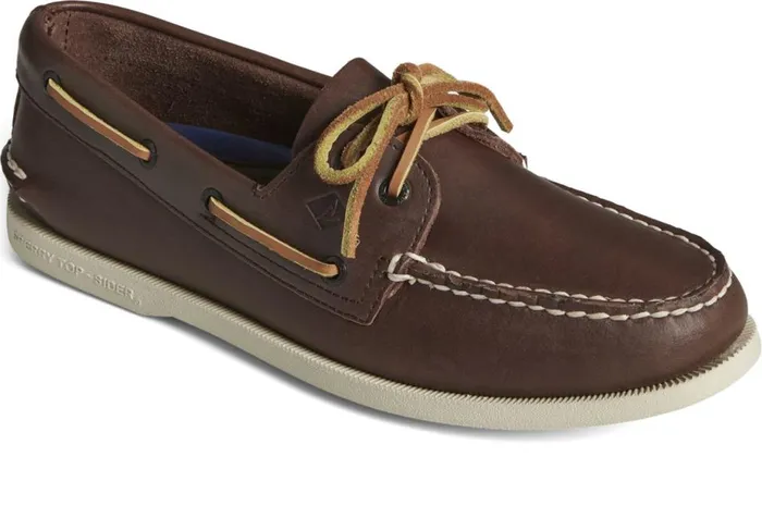 Men Authentic Original Boat Shoe Classic Brown Sperry Boat Shoes