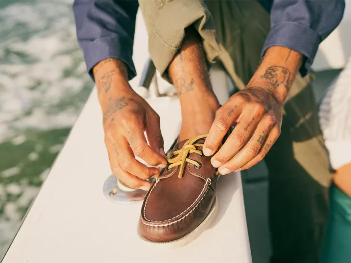 Men Authentic Original Boat Shoe Classic Brown Sperry Boat Shoes