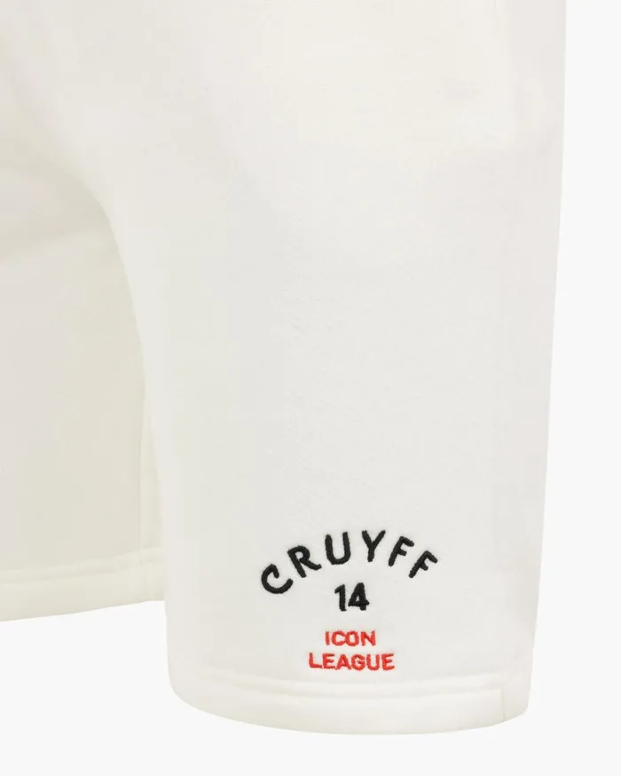 Men Cruyff Bottoms League 14 Short Off White Men Cruyff Bottoms League 14 Short Off White
