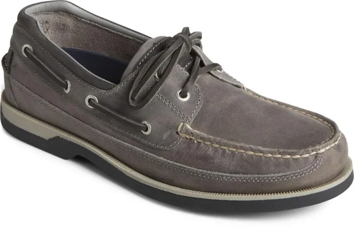Men Mako Canoe Moc Boat Shoe Grey Sperry Boots Men Mako Canoe Moc Boat Shoe Grey Sperry Boots