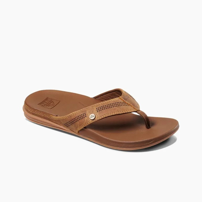Men Reef Flip Flops Cushion Lux Toffee