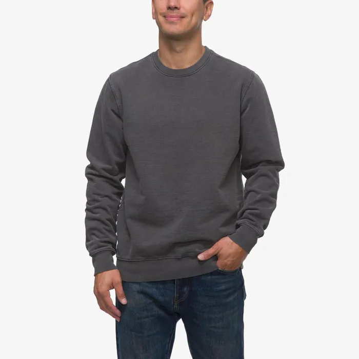 Men Reef Outerwear Vivas Crewneck Pullover Pirate Blk