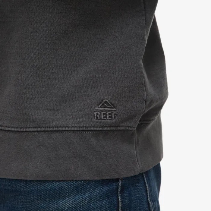 Men Reef Outerwear Vivas Crewneck Pullover Pirate Blk