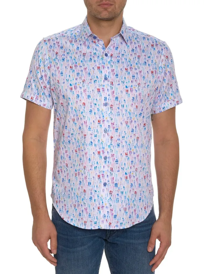 Men Robert Graham Short Sleeve Button Down Shirts CARLYLE SHORT SLEEVE BUTTON DOWN SHIRT MULTI Men Robert Graham Short Sleeve Button Down Shirts CARLYLE SHORT SLEEVE BUTTON DOWN SHIRT MULTI
