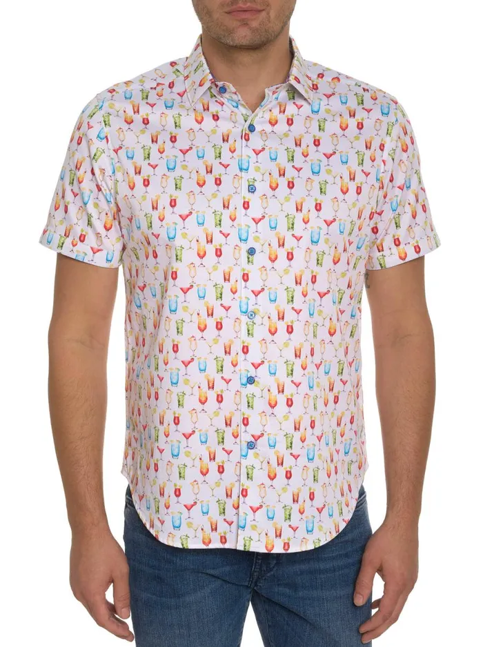 Men Robert Graham Short Sleeve Button Down Shirts MIXER SHORT SLEEVE BUTTON DOWN SHIRT MULTI Men Robert Graham Short Sleeve Button Down Shirts MIXER SHORT SLEEVE BUTTON DOWN SHIRT MULTI