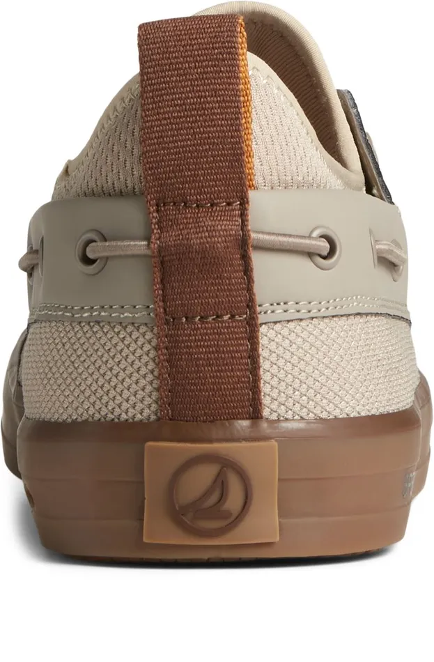 Men SeaCycled Fairlead Boat Sneaker Taupe Sperry Sneakers Men SeaCycled Fairlead Boat Sneaker Taupe Sperry Sneakers