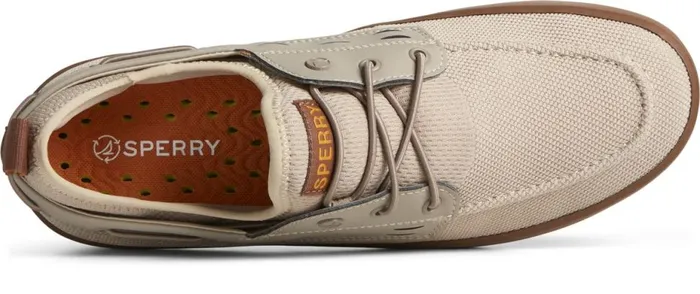 Men SeaCycled Fairlead Boat Sneaker Taupe Sperry Sneakers Men SeaCycled Fairlead Boat Sneaker Taupe Sperry Sneakers