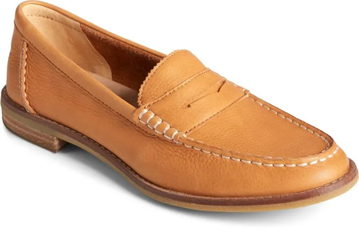 Men Seaport Penny Leather Loafer Tan Sperry Active Men Seaport Penny Leather Loafer Tan Sperry Active