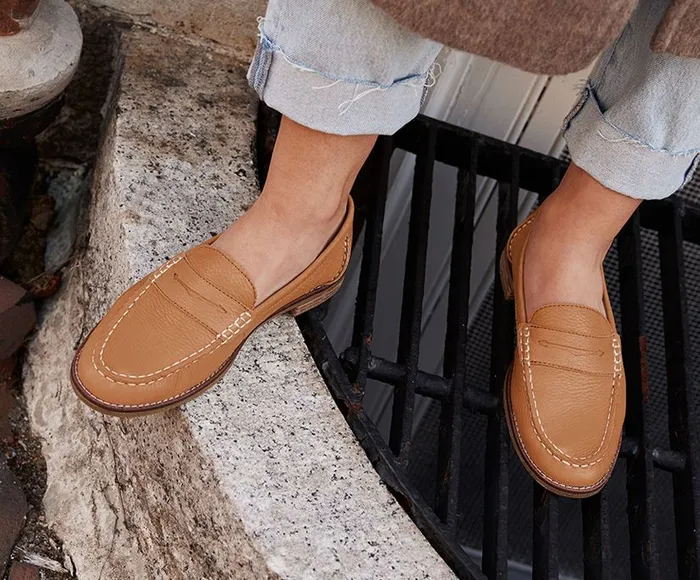 Men Seaport Penny Leather Loafer Tan Sperry Active Men Seaport Penny Leather Loafer Tan Sperry Active