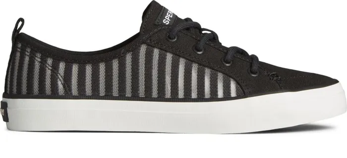 MenWomen Crest Vibe Mesh Sneaker Black Sperry Sneakers