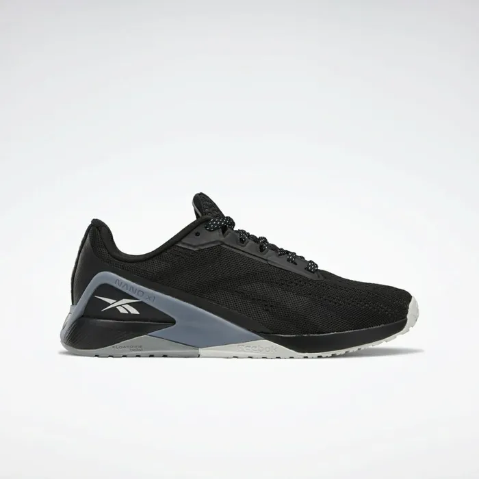 Nano Womens Reebok Nano X1 Training Shoes Black Cool Shadow Cold Grey 4