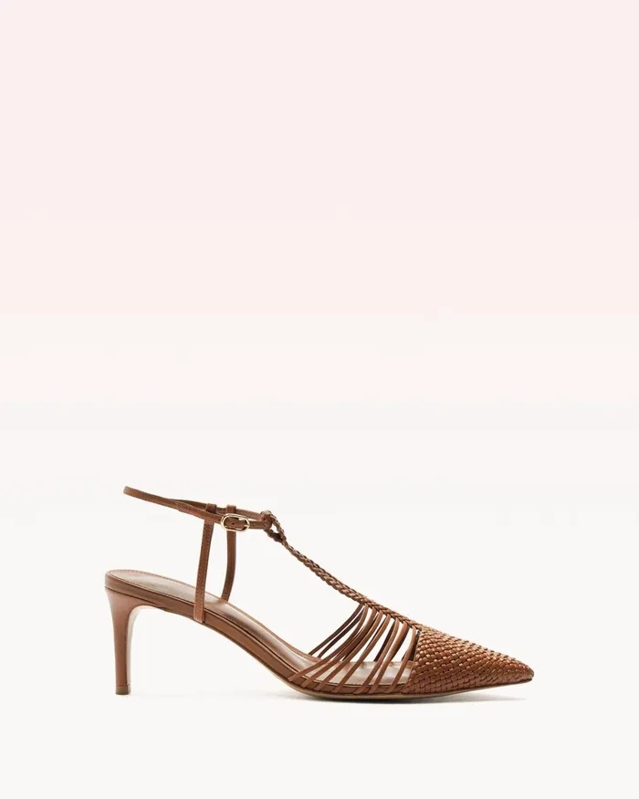 Nessa Woven 60 Espresso Women Alexandre Birman Pumps