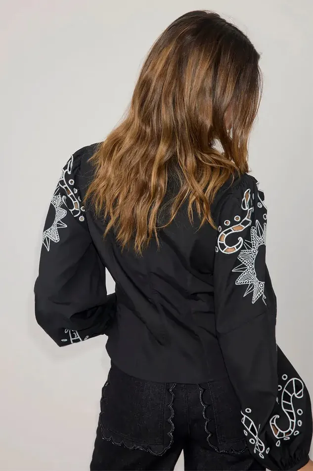 Never Fully Dressed Modest Dressing Black Enchanted Lillie Top 8211 Women