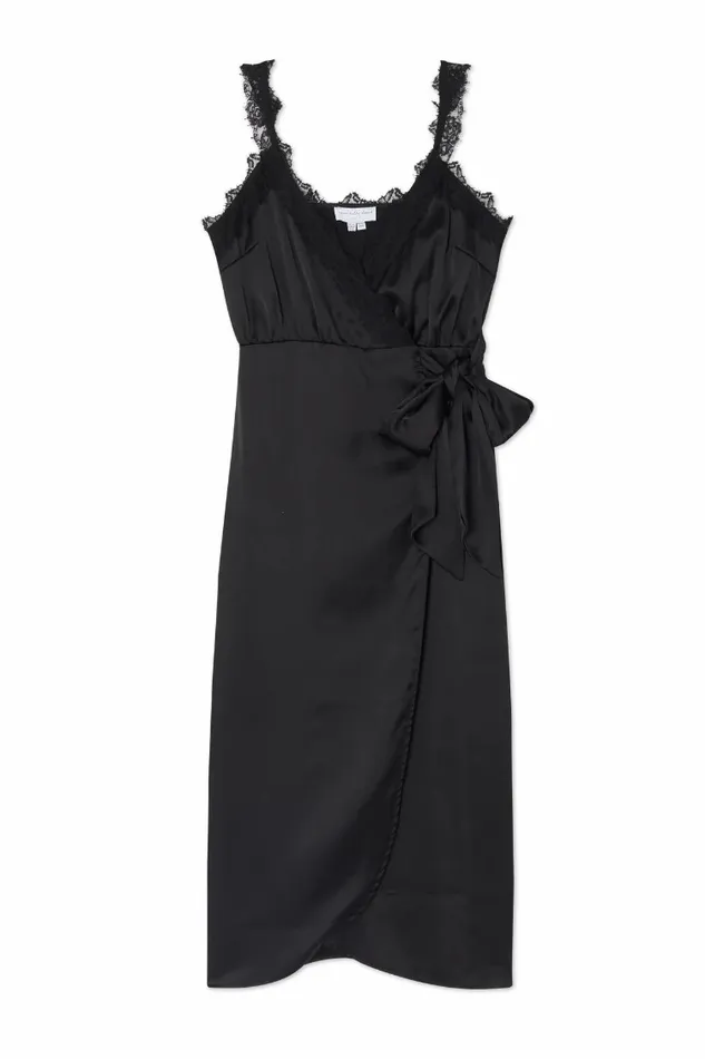 Never Fully Dressed Summer Somewhere Black Meela Lace Trim Dress 8211 Women