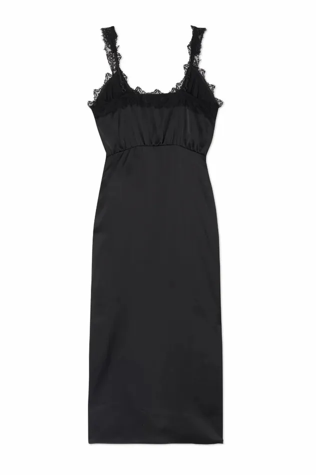 Never Fully Dressed Summer Somewhere Black Meela Lace Trim Dress 8211 Women
