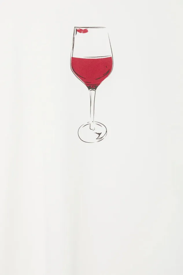 Never Fully Dressed Tops and TShirts Vino TShirt 8211 Women
