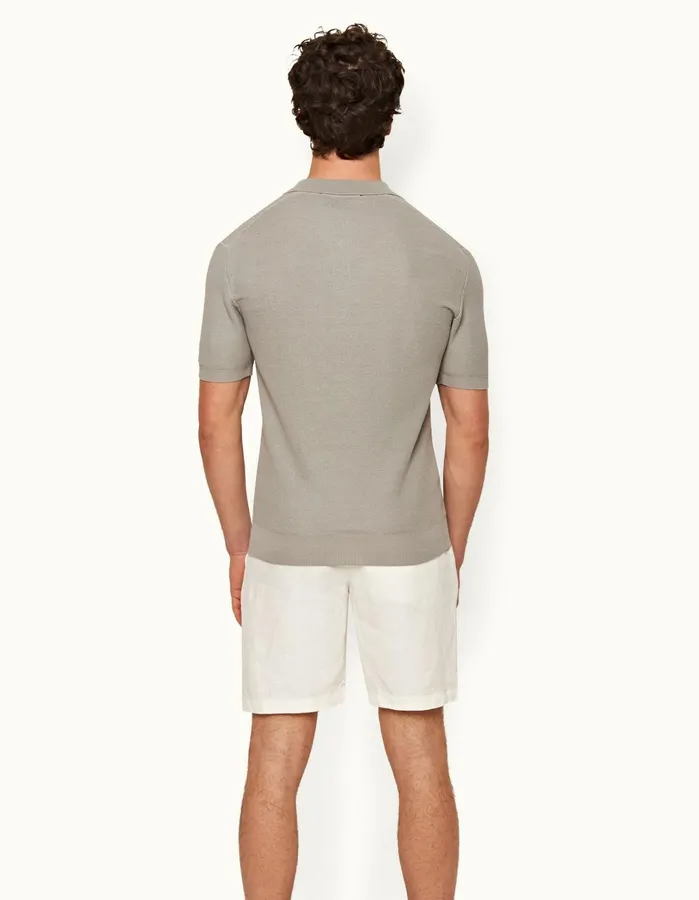 Orlebar Brown Polo Shirts Men Horton Pique Cinder