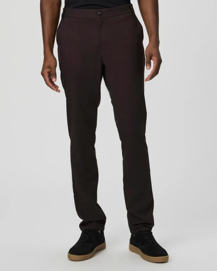 Pants and Joggers Men PAIGE Stafford Trouser 8211 Carob Shell