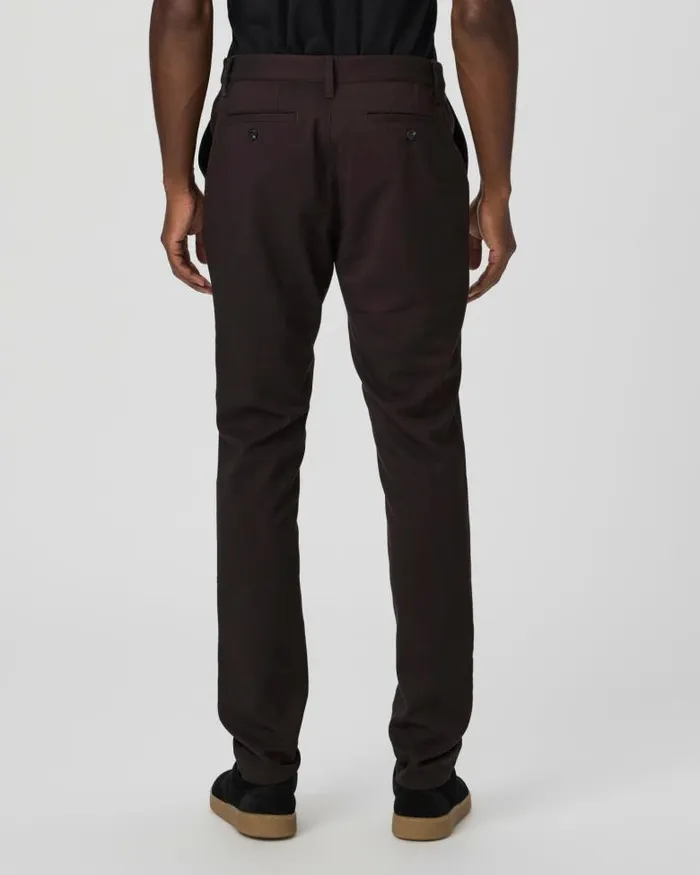Pants and Joggers Men PAIGE Stafford Trouser 8211 Carob Shell