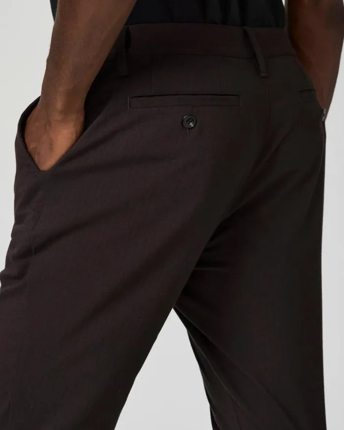 Pants and Joggers Men PAIGE Stafford Trouser 8211 Carob Shell