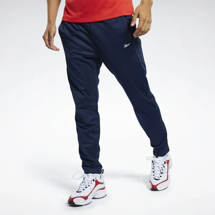 Pants Mens Reebok Workout Ready Track Pant Collegiate Navy