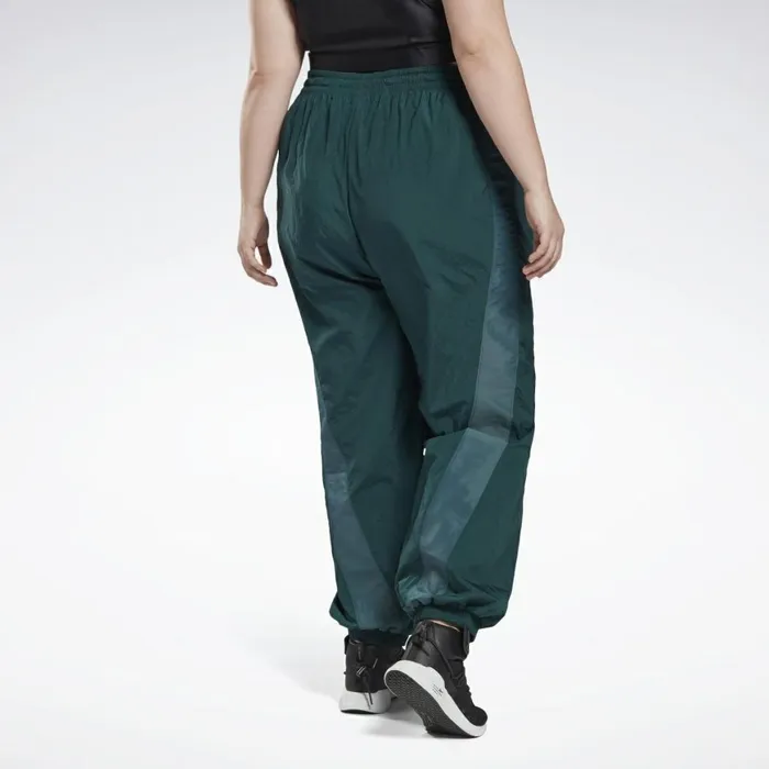 Plus Size 1X4X Womens Reebok Studio Woven Pants Plus Size Forest Green