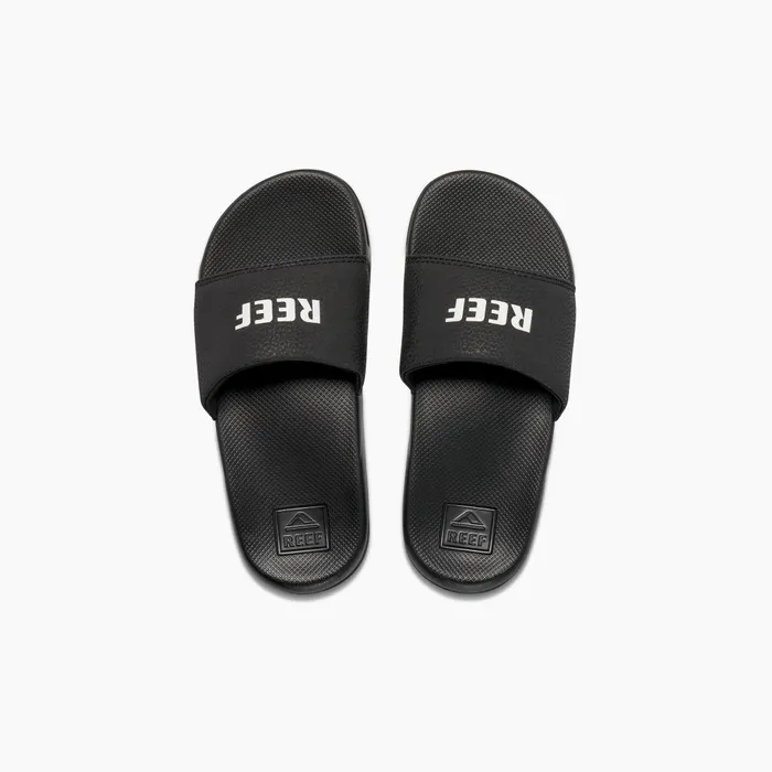 Reef Kids 58 Years One Slide Reef Blackwhite
