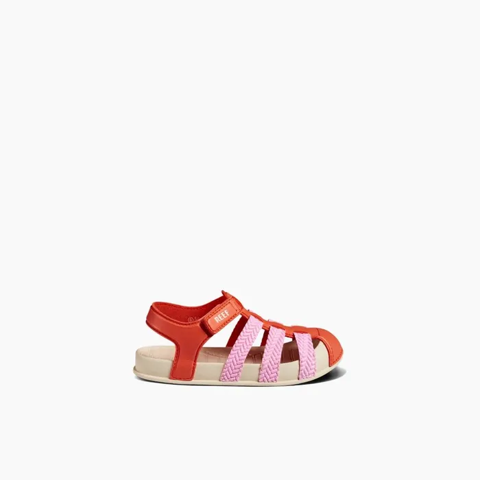 Reef Littles 24 Years Little Water Beachy Mandarin Red