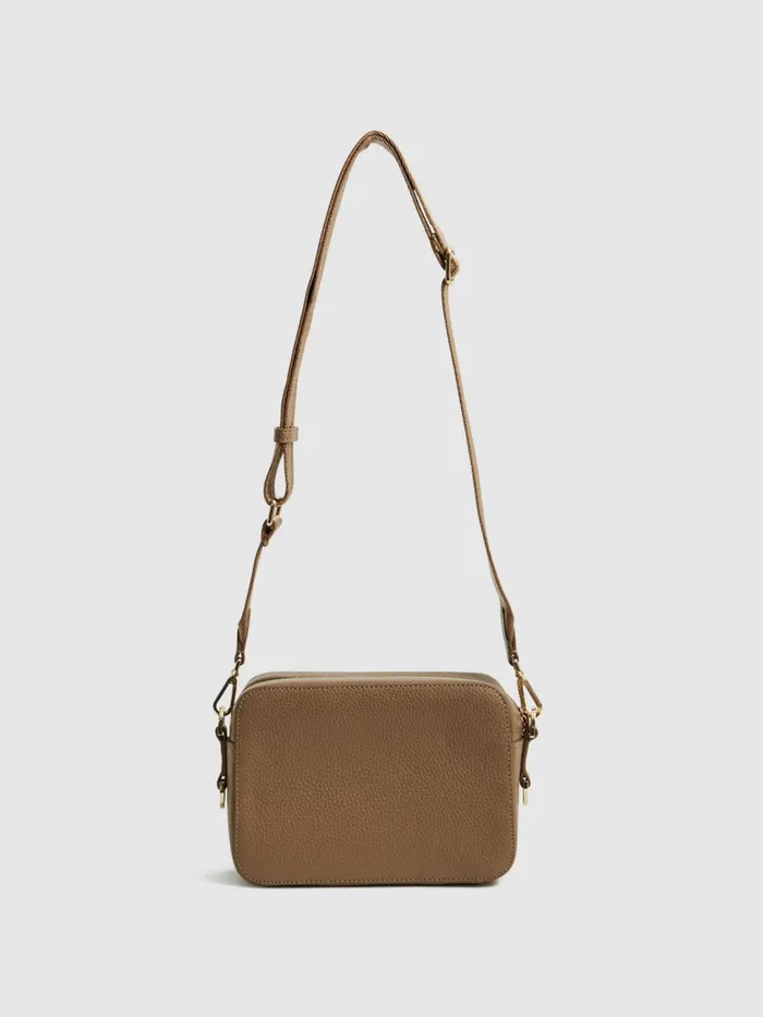 Reiss Bags Cleo Leather Crossbody Camera Bag Black 8211 Women